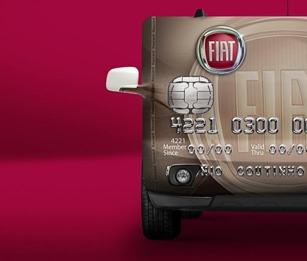 Cartão de Itaucard Fiat